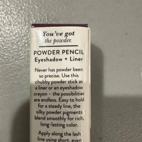 Laura Geller Kajal Longwear Powder Pencil Eyeshadow Eyeliner - Amethyst NIB - Picture 5 of 8